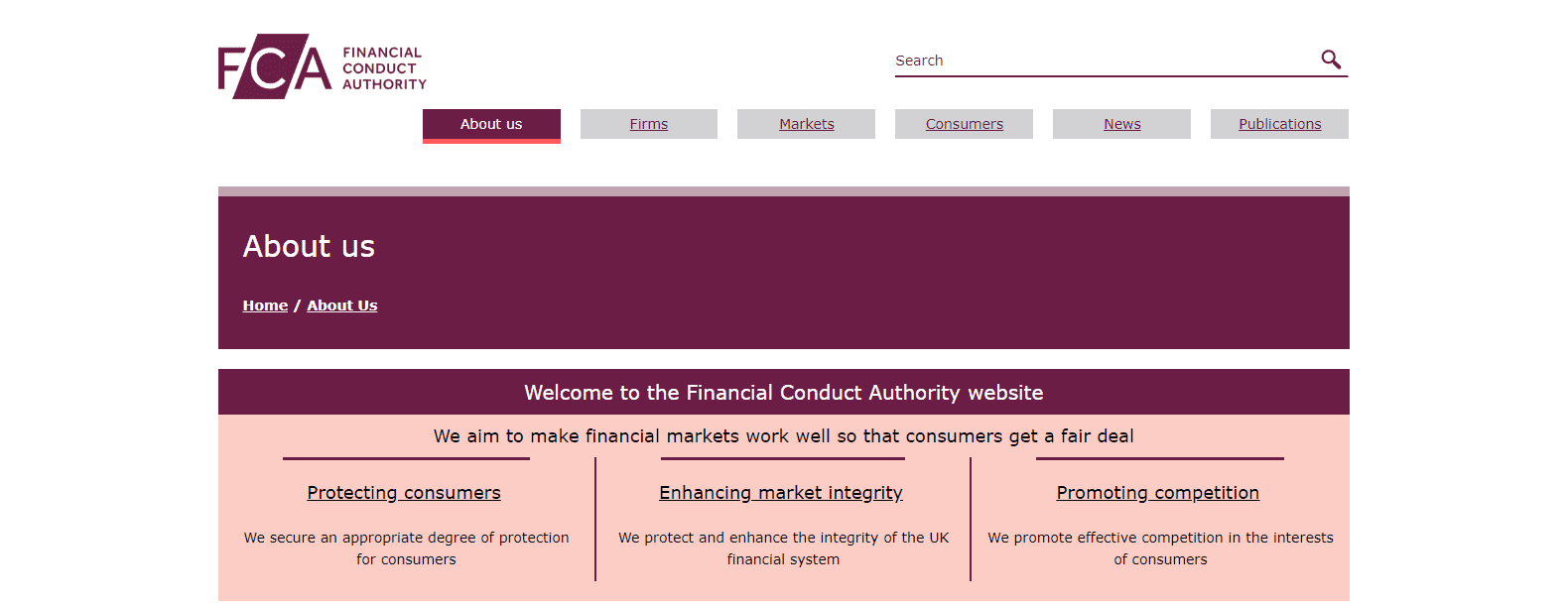 FCA regulation FCA regulation